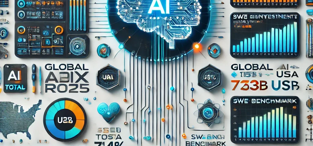 ai index 2025 investments swebench