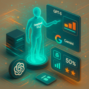 DeepSeek V3.2 - chiński model AI tańszy niż GPT-5, rewolucjonizuje rynek AI i zmniejsza koszty operacyjne.