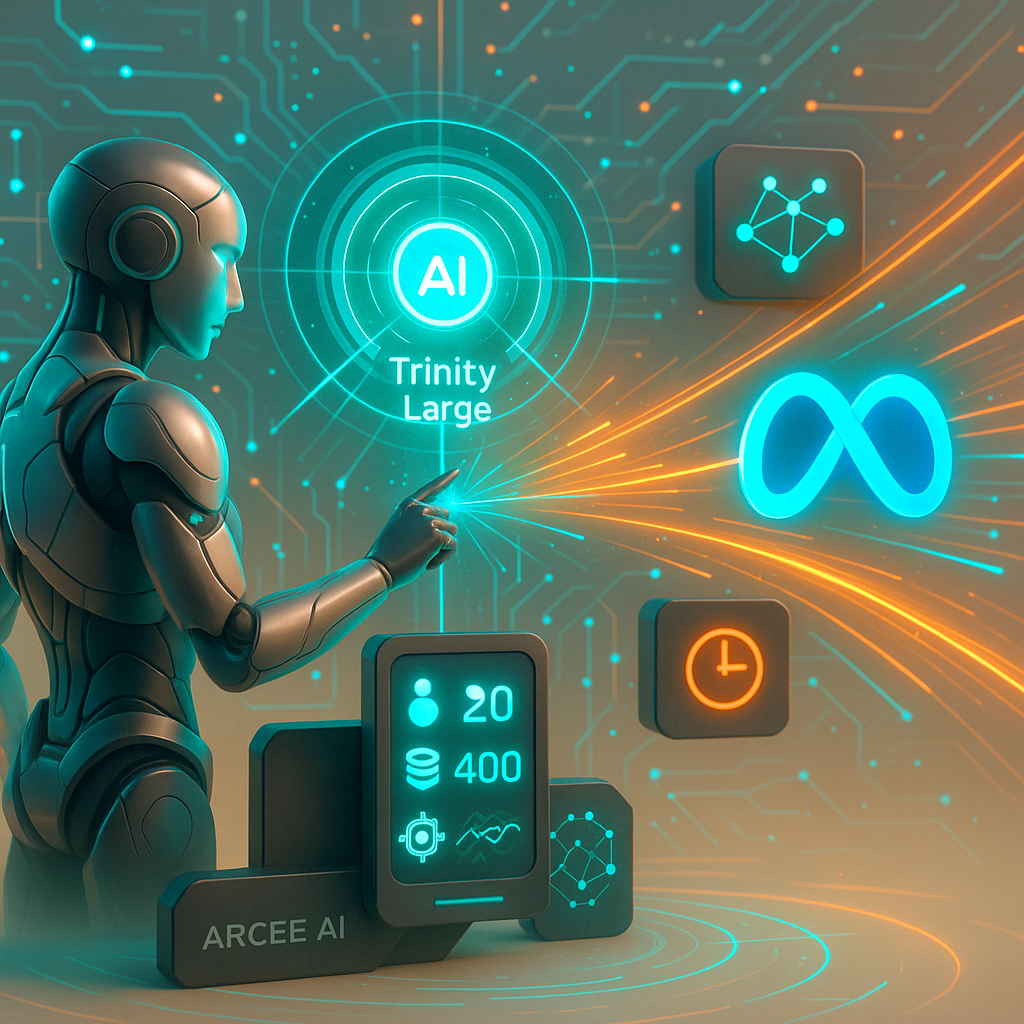 arcee-ai-kontra-meta-30-osobowy-startup.png Startup Arcee AI zaskakuje światem AI, konkurując z Meta z modelem Trinity Large