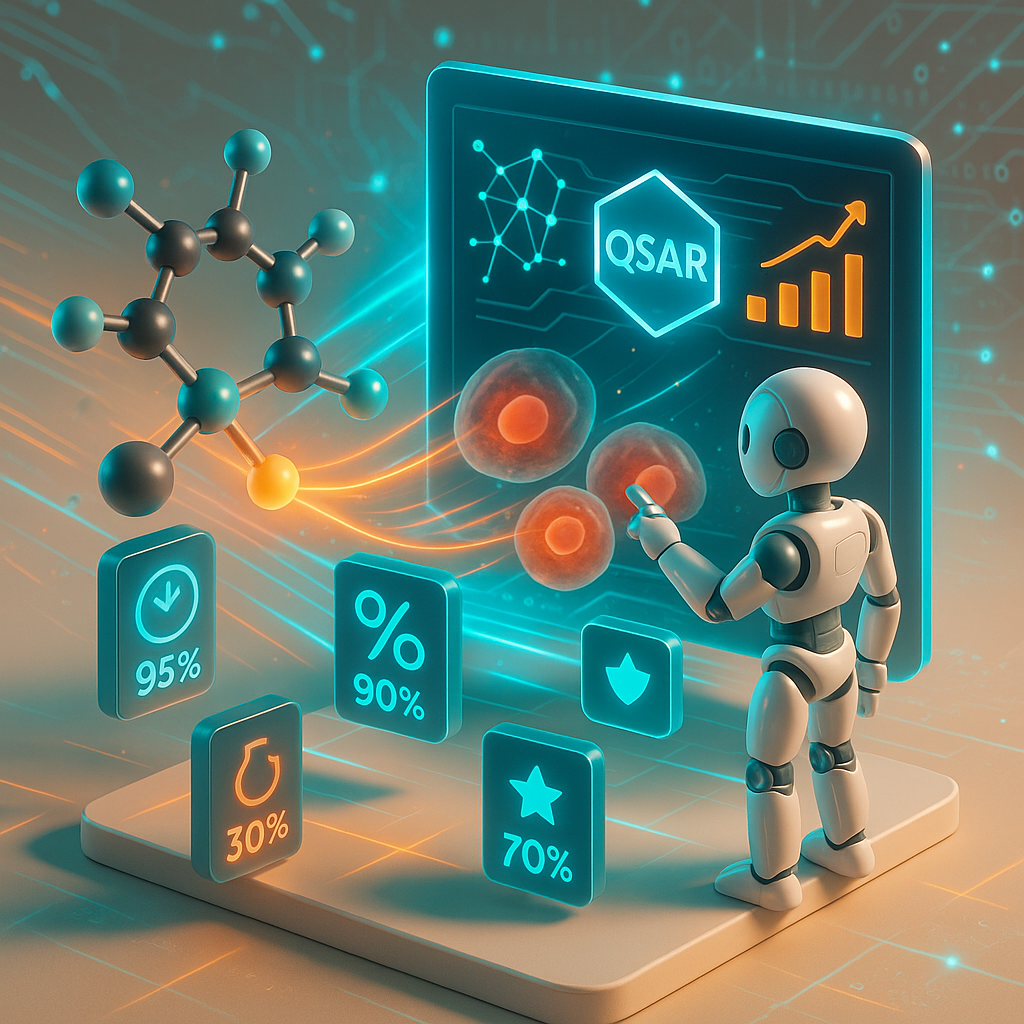 AI w laboratoriach: modele QSAR zrewolucjonizują projektowanie leków i przyszłość medycyny.