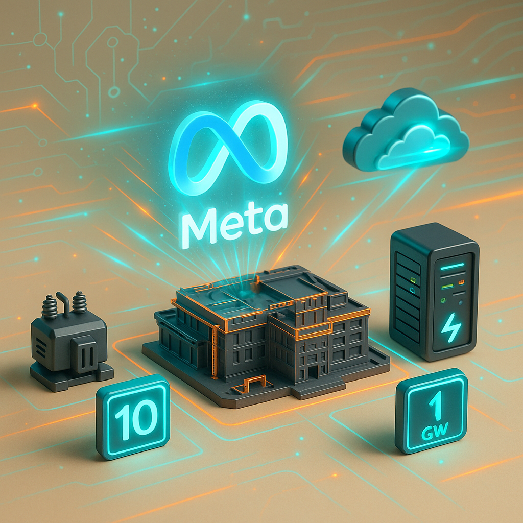 Infrastrukturalny wyścig zbrojeń: Meta inwestuje 10 miliardów w kampus danych i rozwija AI