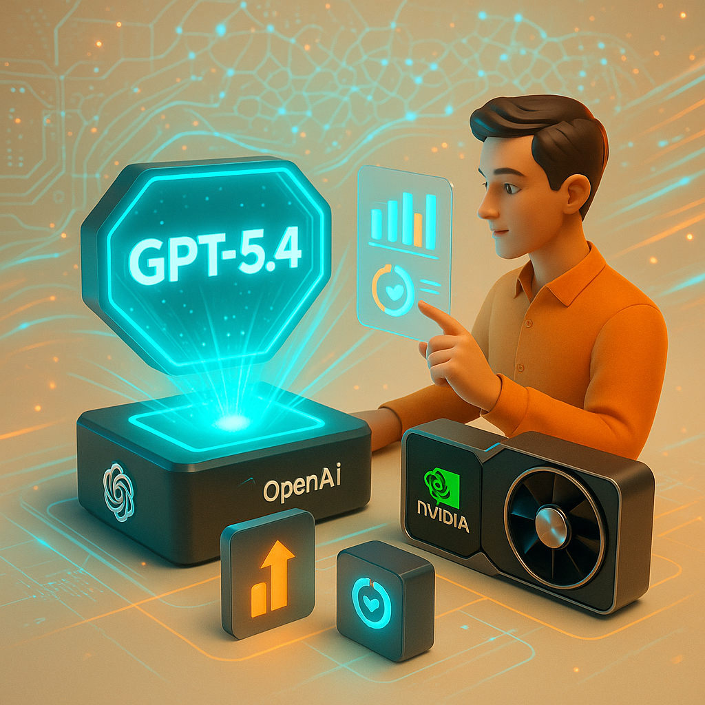 Nowe możliwości GPT-5.4 i Nvidia w cyfrowym biurze, innowacyjny rozwój AI
