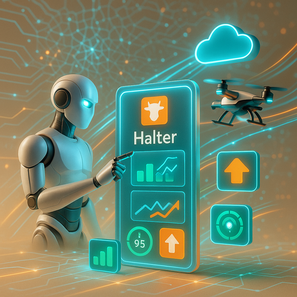 Startup Halter i jego wpływ na rolnictwo z technologią AI, warty 2 miliardy dolarów.