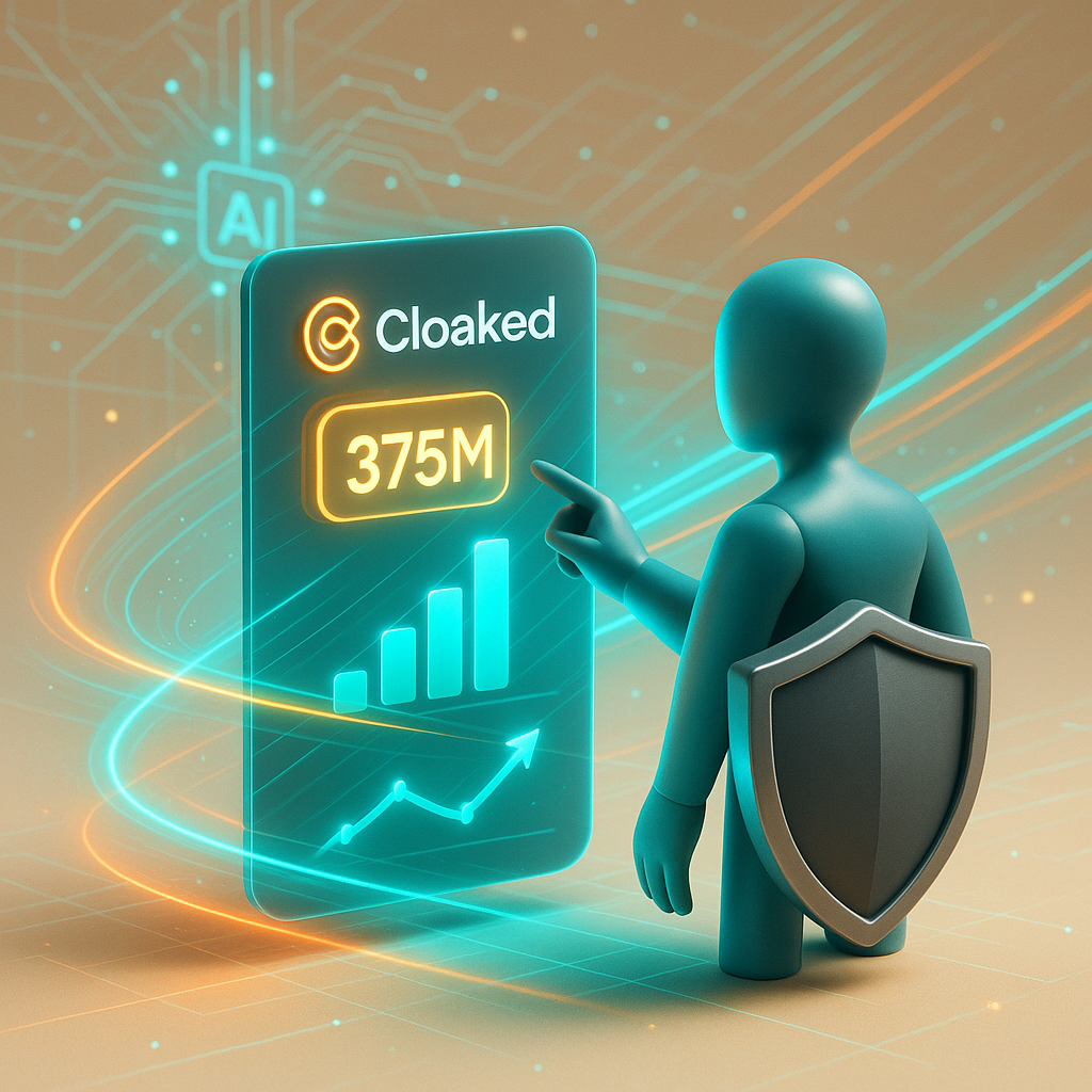 Prywatność w erze AI: Cloaked pozyskuje 375 milionów dolarów na rozwój technologii ochrony tożsamości