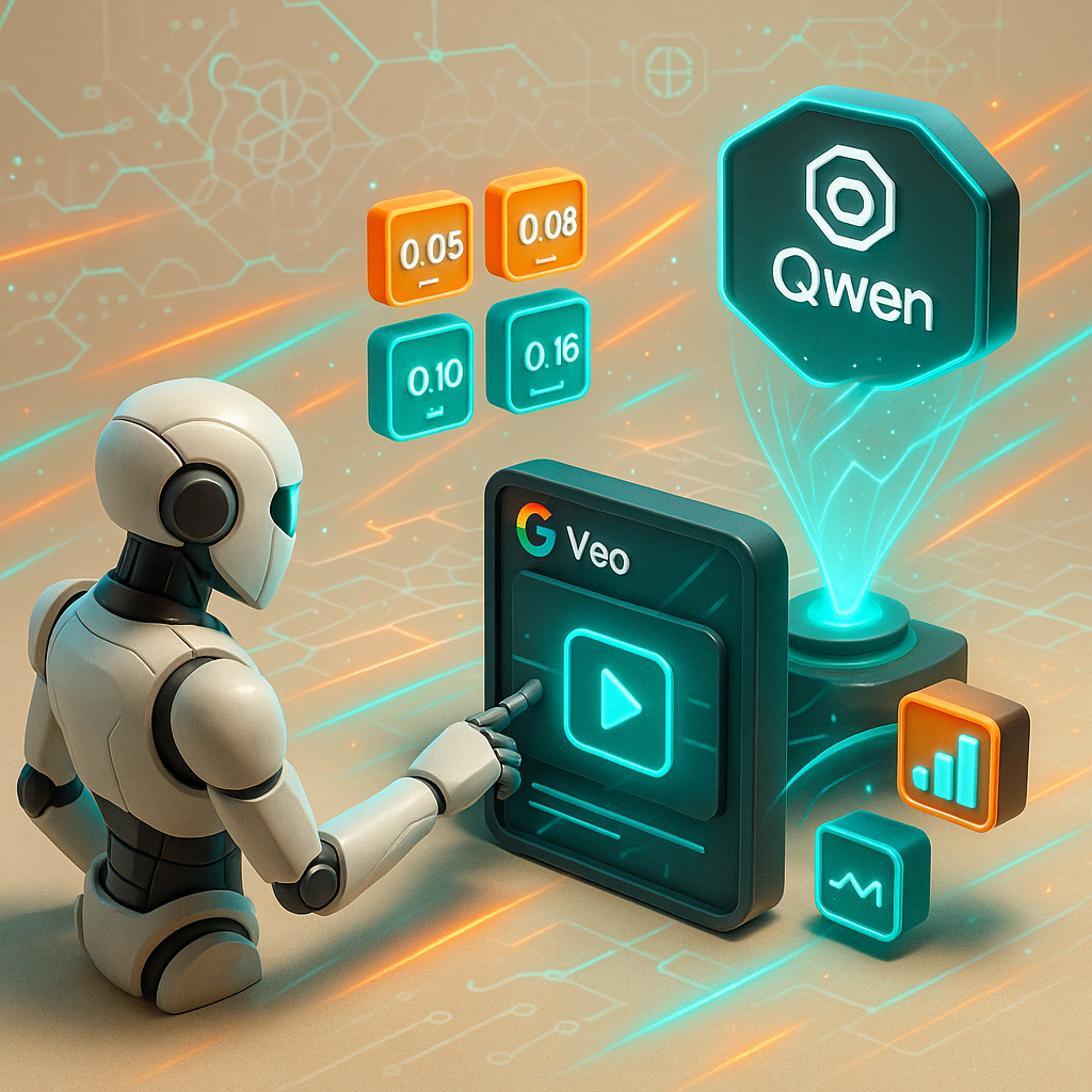 Porównanie modeli Google Veo 3.1 Lite i Qwen 3.5 Omni w produkcji wideo