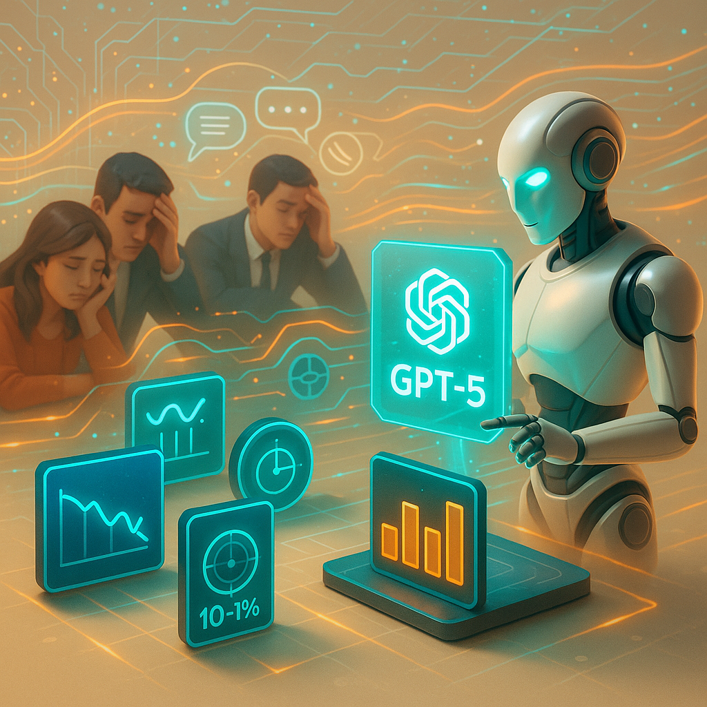 Jak GPT-5 wpływa na produktywność zespołu i wytrwałość poznawczą w miejscu pracy