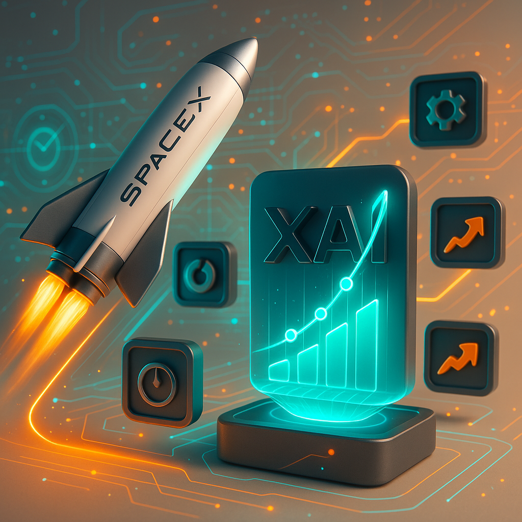 Fuzja SpaceX i xAI tworzy giganta o wartości 1,75 biliona dolarów