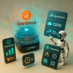 Nowe narzędzia AI w czerwcu 2026: Seedance, Upstream, Honestly, Tabstack dla automatyzacji procesów wideo i komunikacji.