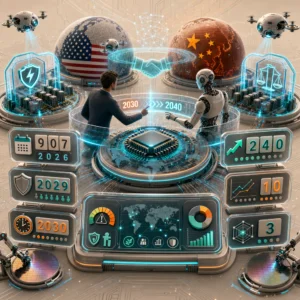 Plan AI 2040 wpływa na globalną strategię rozwoju technologii w firmach, spowalniając wyścig zbrojeń AI.