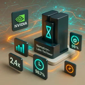 NVIDIA Nemotron-Labs-TwoTower - przyspieszenie generowania tekstu o 240% z zachowaniem wysokiej jakości