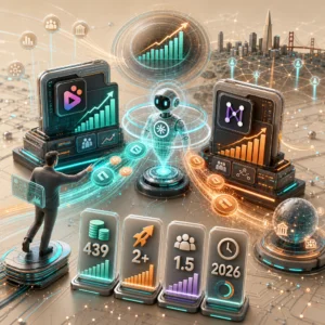 Wzrost wycen firm AI w 2026 roku dzięki finansowaniu i użytkownikom