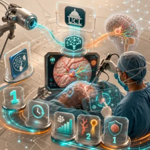 ai-wsparcie-operacji-medycznych.png AI wspiera operacje mózgu w czasie rzeczywistym, analizując obrazy endoskopowe i oznaczając struktury anatomiczne.