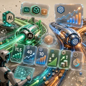 anthropic-walczacy-z-openai-2026.png W 2026 roku Anthropic osiąga rekordowe przychody 11,5 mld USD dzięki Claude Code, wyprzedzając OpenAI.
