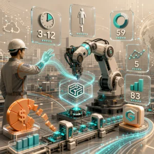 Model GEN-1.5 w robotyce poprawia naukę zadań fizycznych w 3-12 sekund