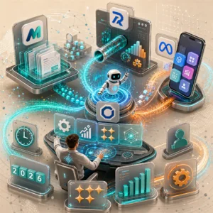 Nowe narzędzia AI w sierpniu 2026: Meibel, Ramp, Meta Pocket i OpenBot do orkiestracji danych.