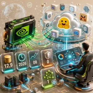 NVIDIA planuje przejęcie Hugging Face za 12,9 miliarda dolarów w celu dominacji na rynku AI.