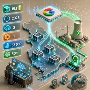 Google inwestuje 15,1 miliarda dolarów w fińską infrastrukturę AI, budując centra danych w Kajaani, Muhos i Vaala.