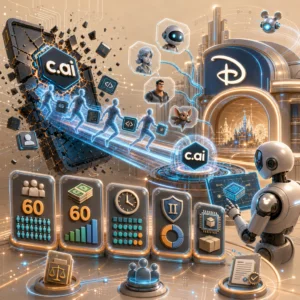 Disney przejmuje talenty Character.AI za 60 mln dolarów po upadłości startupu, wzmacniając interaktywną sztuczną inteligencję.
